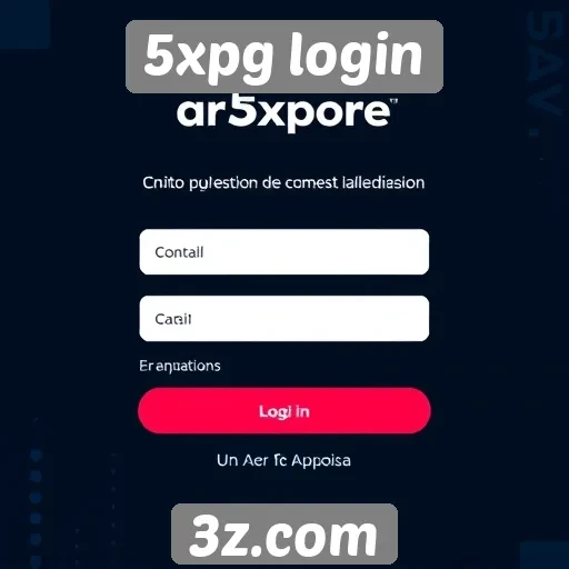 Passos para criar uma conta no 5xpg login