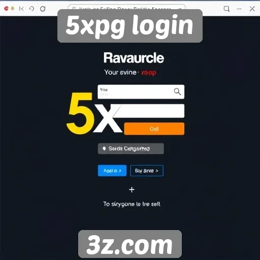 Avaliação das funcionalidades do site 5xpg login